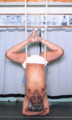 Rope Sirsasana